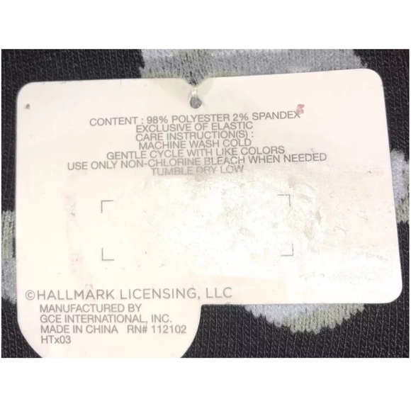 Hallmark Halloween Crew Socks 4 Pair Women 4-10 Black Orange w Mummy Jack O' NEW - Picture 4 of 8